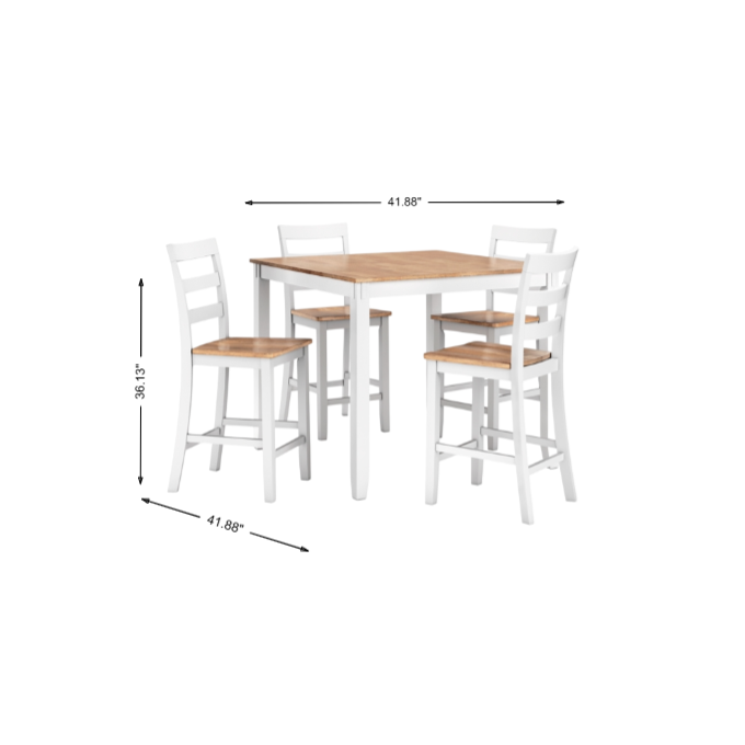 Gesthaven 5-Piece Counter Height Dining Set