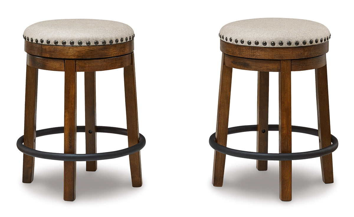 Valebeck Counter Height Barstool (set of 2)