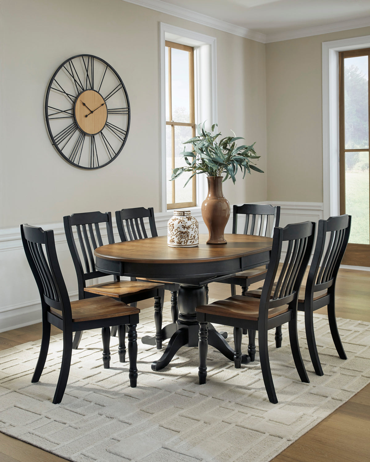Loganeer Butterfly Extension Dining Table