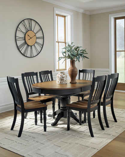 Loganeer Butterfly Extension Dining Table