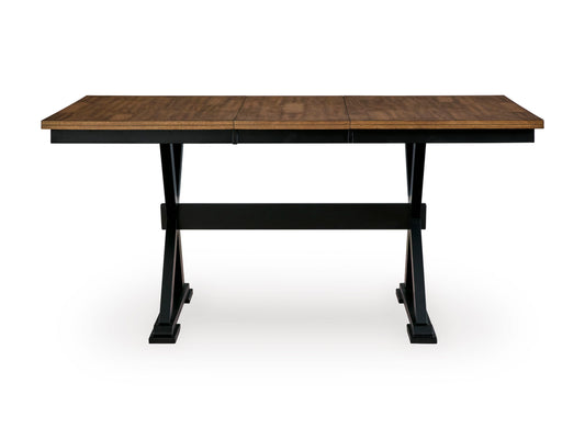 Wildenauer Counter Height Butterfly Extension Dining Table - alternate view
