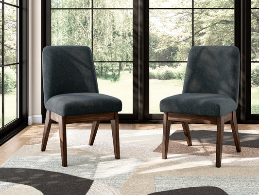 Kendamor Upholstered Dining Side Chairs (Set of 2) - alternate view