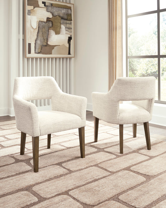 Ashley Marxmore Upholstered Dining Armchairs (Set of 2) - alternate view