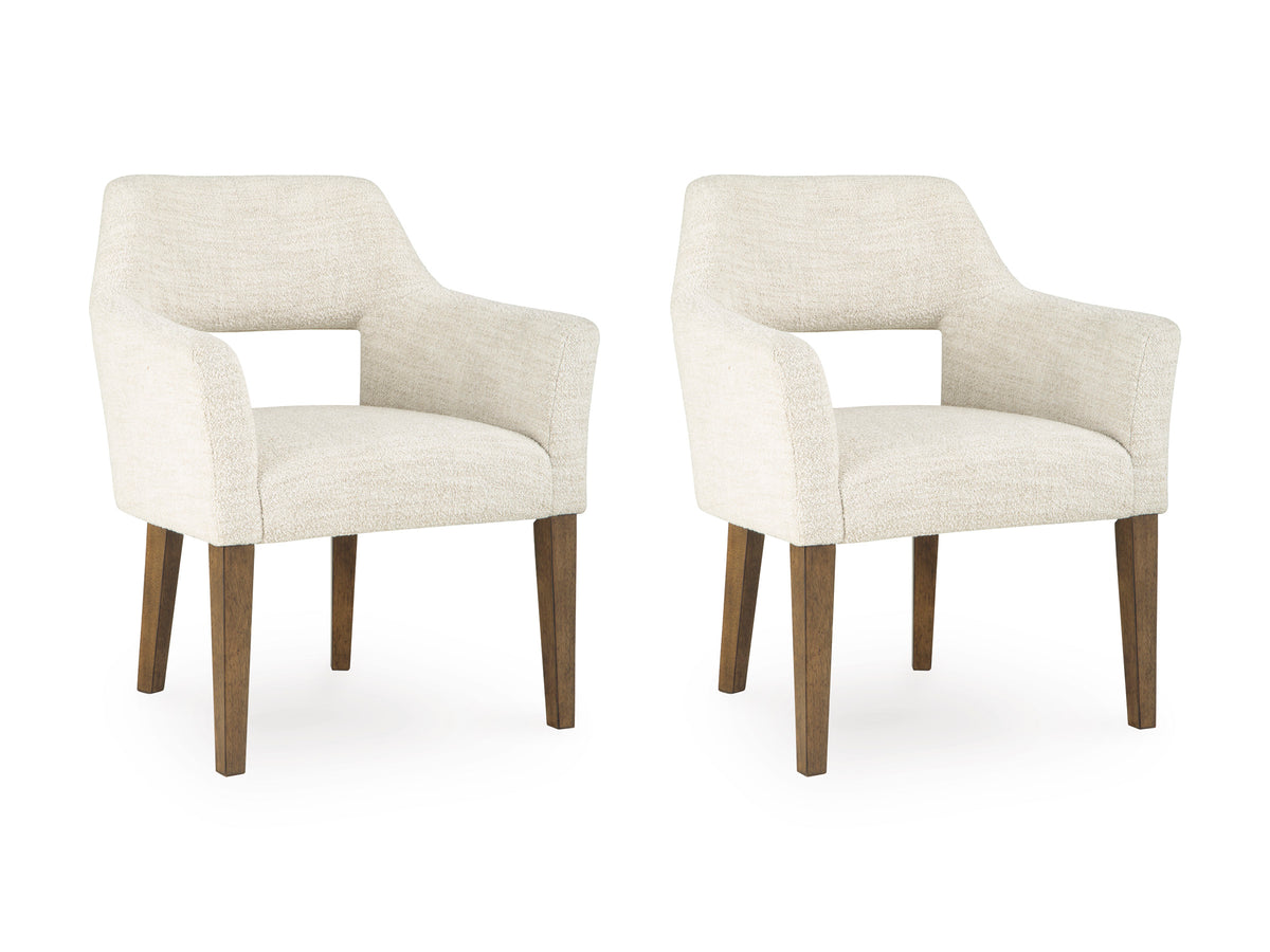 Ashley Marxmore Upholstered Dining Armchairs (Set of 2)