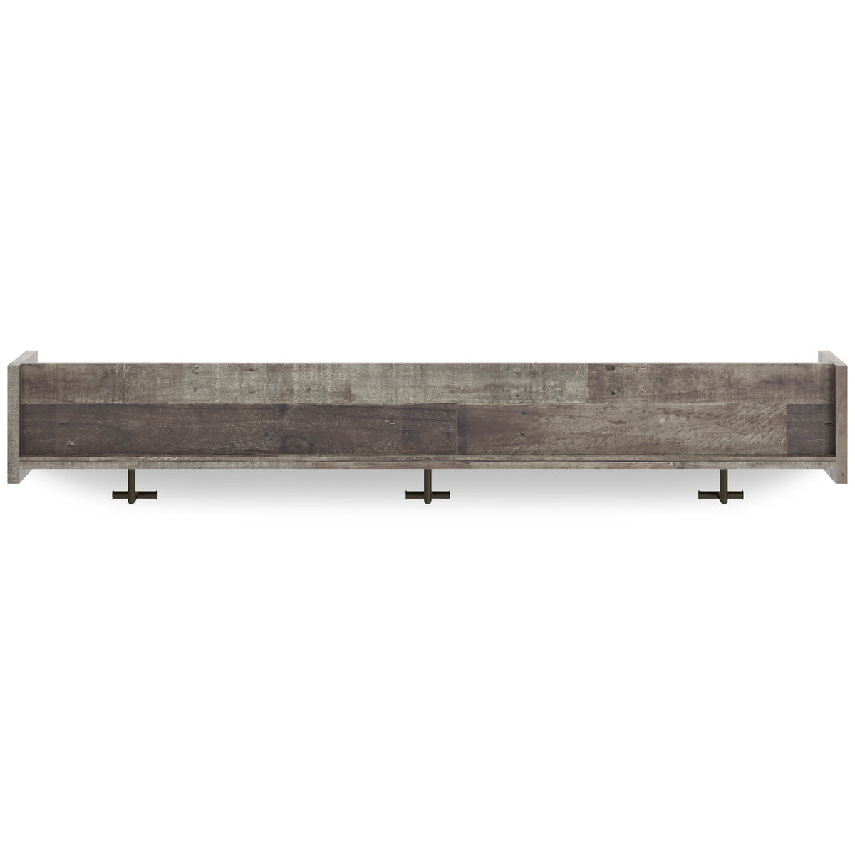 Neilsville Wall Mounted Coat Rack with Shelf and 3 Hooks
