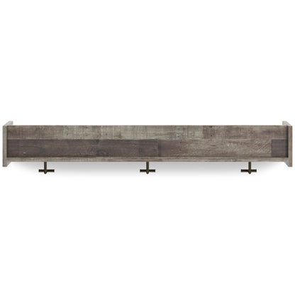 Neilsville Wall Mounted Coat Rack with Shelf and 3 Hooks