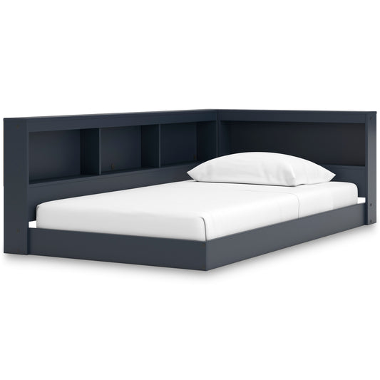 Simmenfort Bookcase Storage Bed Twin