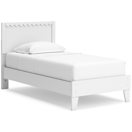 Hallityn Panel Platform Bed Twin