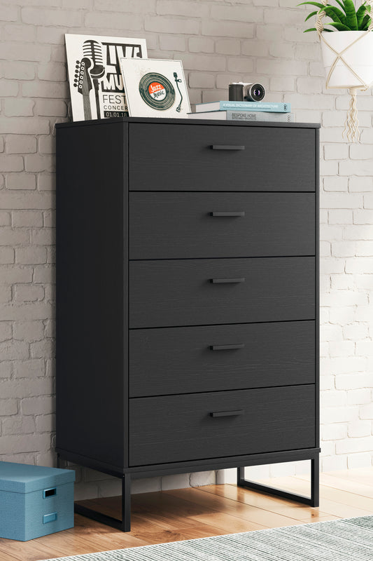 Ashley Socalle 5 Drawer Chest of Drawers - alternate view