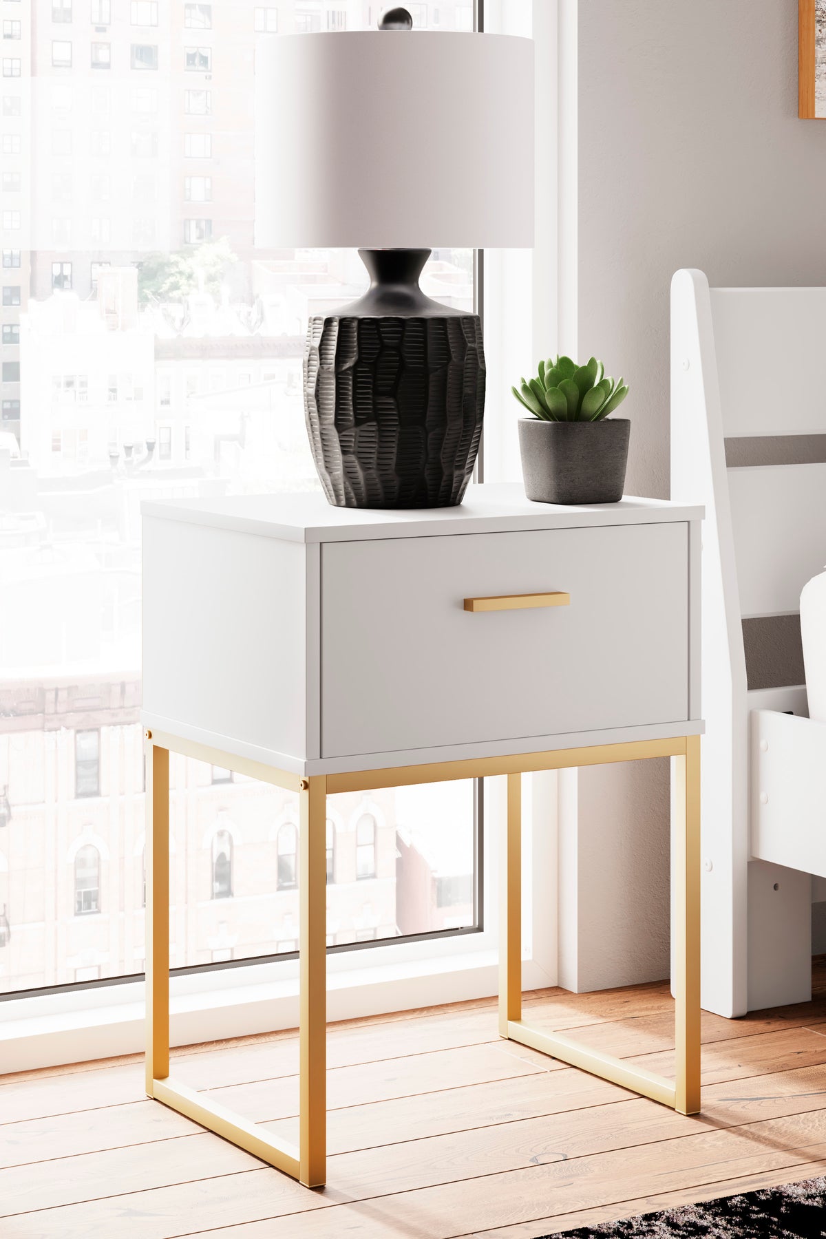 Ashley Socalle 20" 1 Drawer Nightstand
