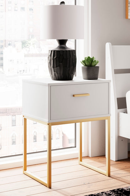 Ashley Socalle 20" 1 Drawer Nightstand