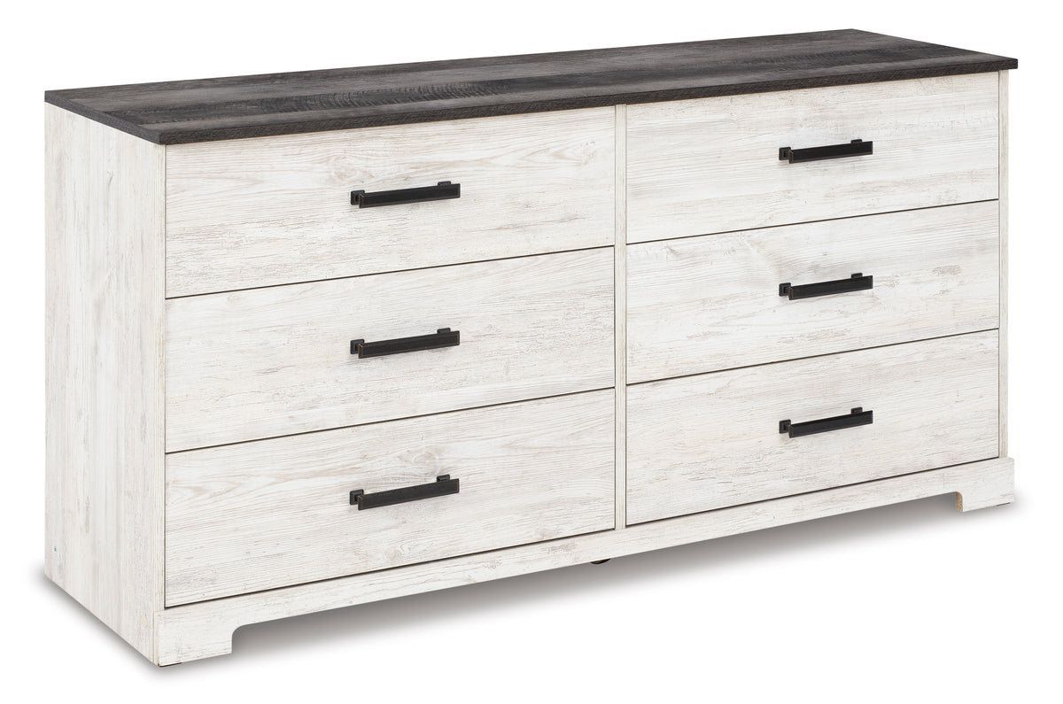 Ashley Shawburn 6 Drawer 60" Dresser