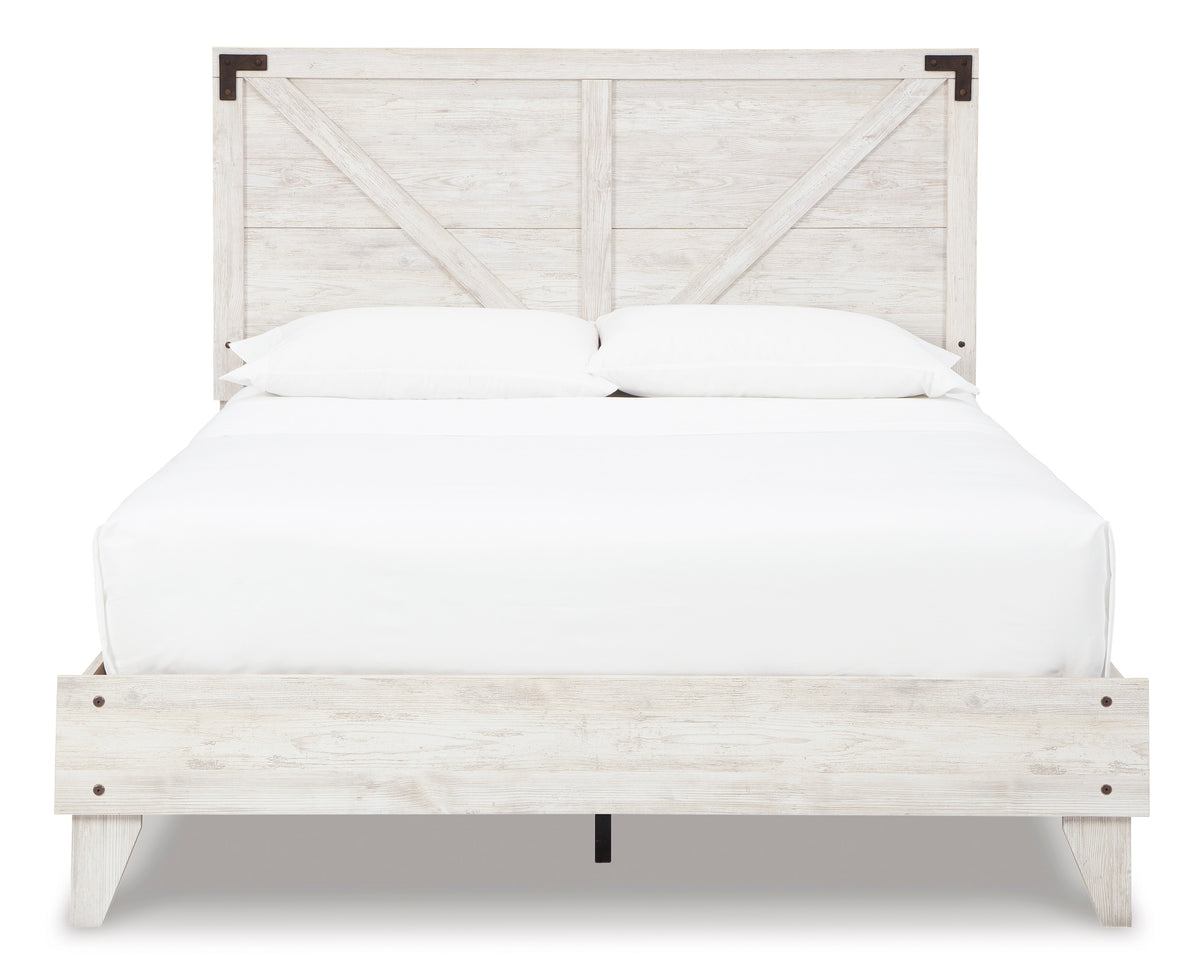 Shawburn Crossbuck Panel Platform Bed