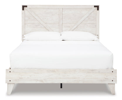 Shawburn Crossbuck Panel Platform Bed