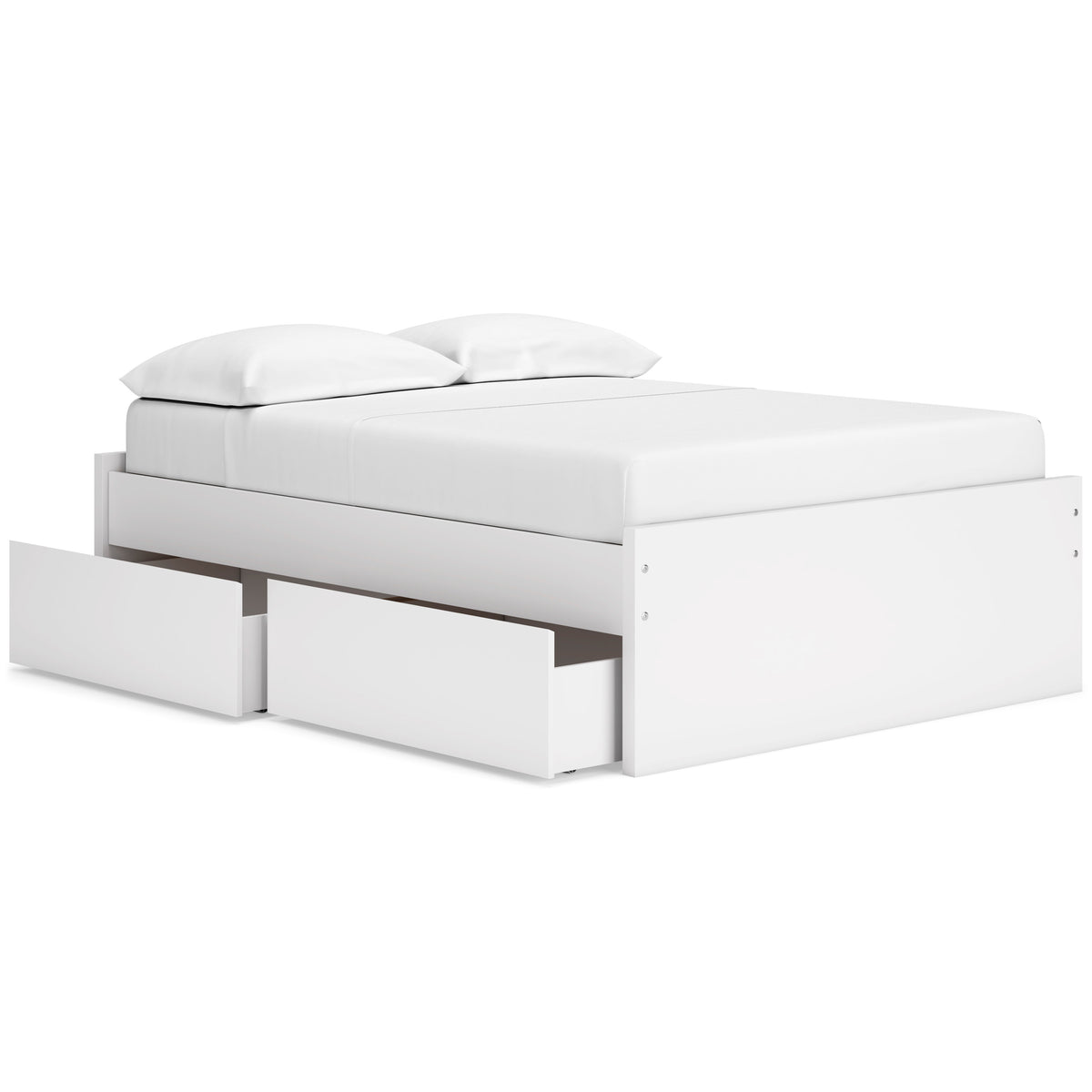 Onita Full Platform Bed with 1 Side Storage