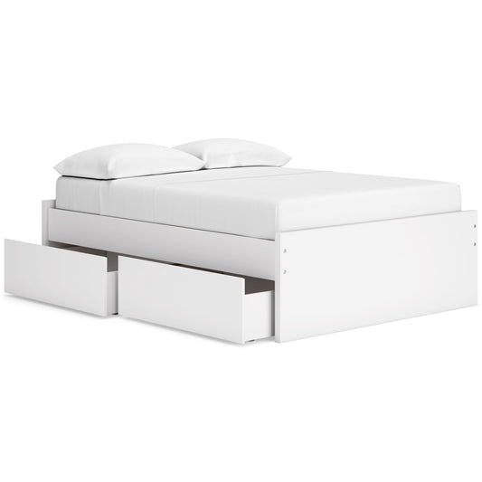 Onita Full Platform Bed with 2 Side Storage - alternate view
