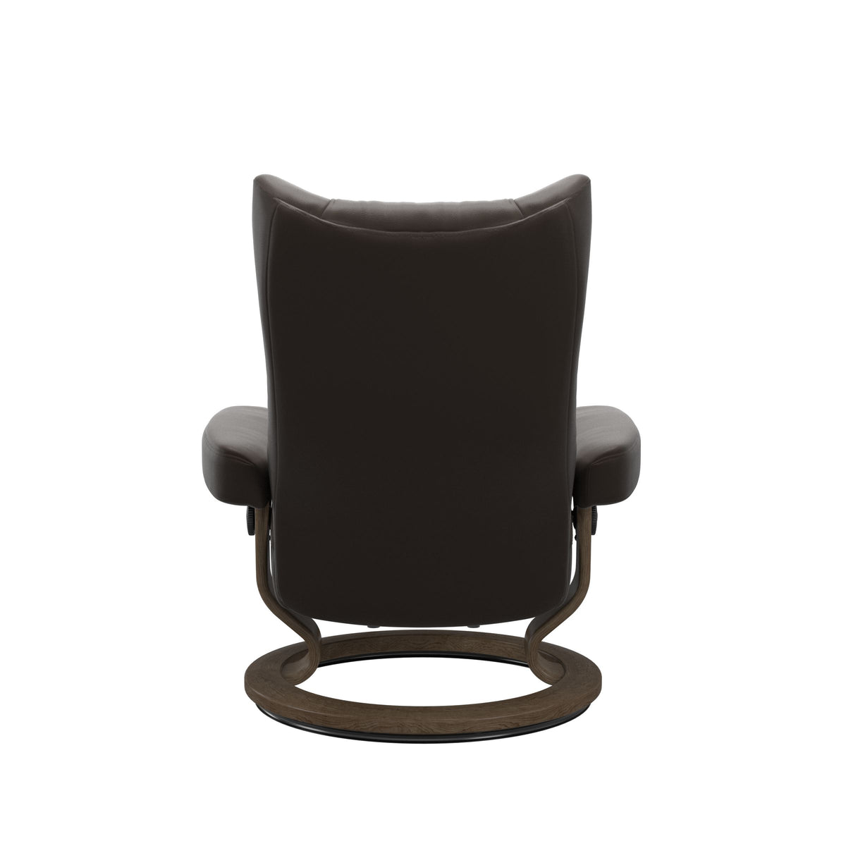 Wing Large Classic Chair and Ottoman