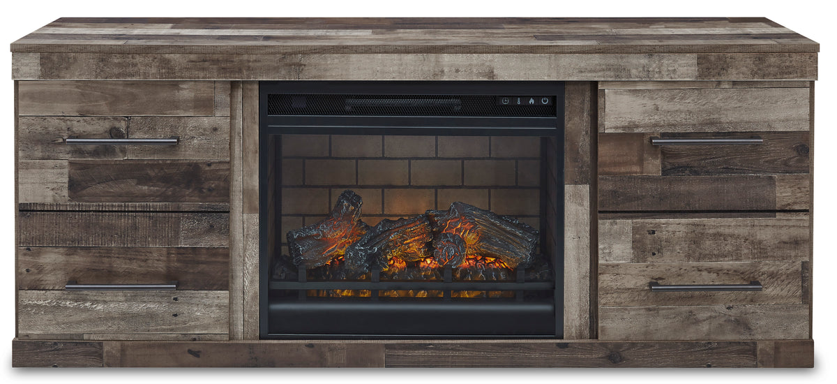 Derekson TV Stand with Electric Fireplace