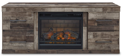Derekson TV Stand with Electric Fireplace