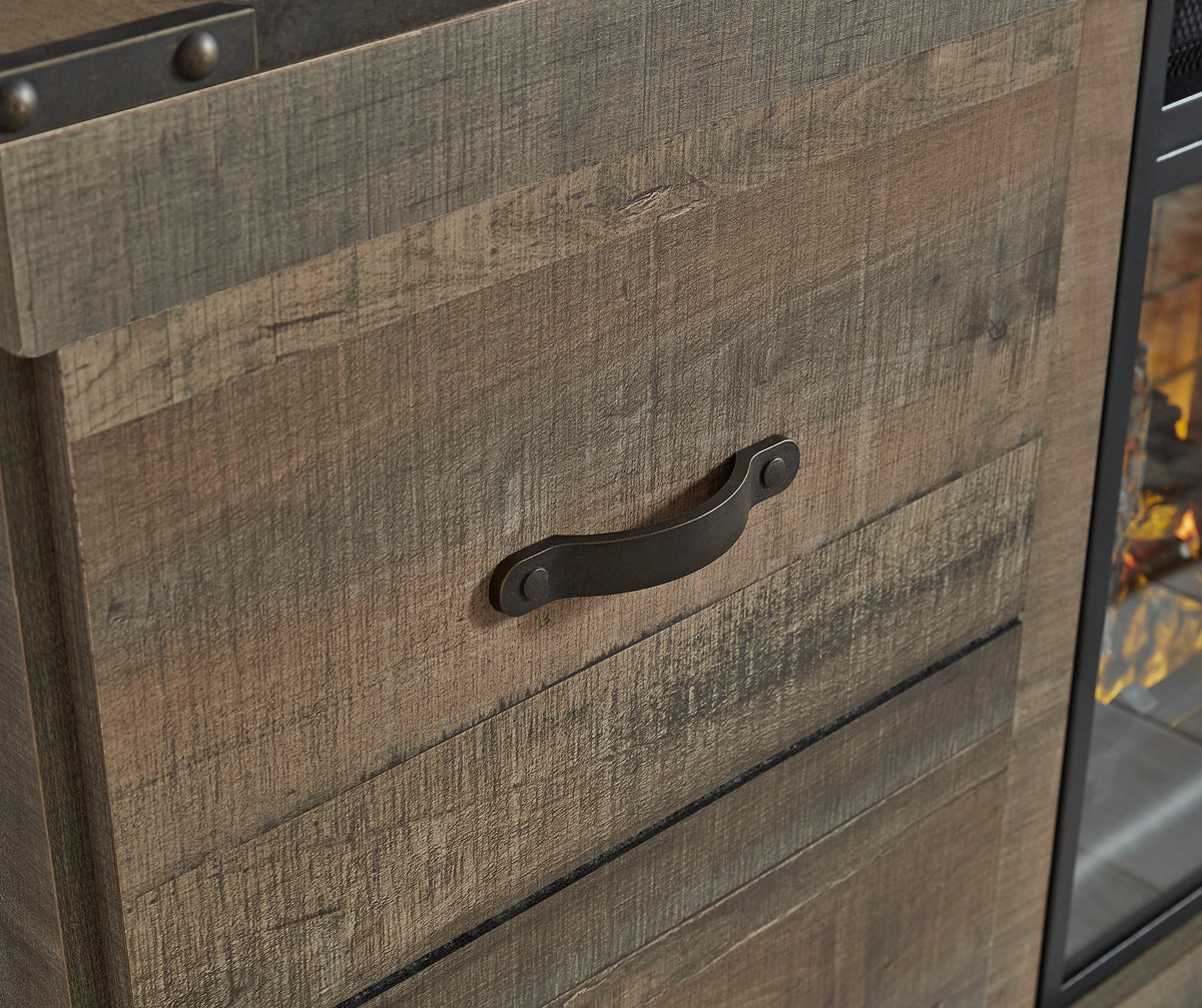 Ashley Trinell 4-Piece Entertainment Center with 60" TV Stand