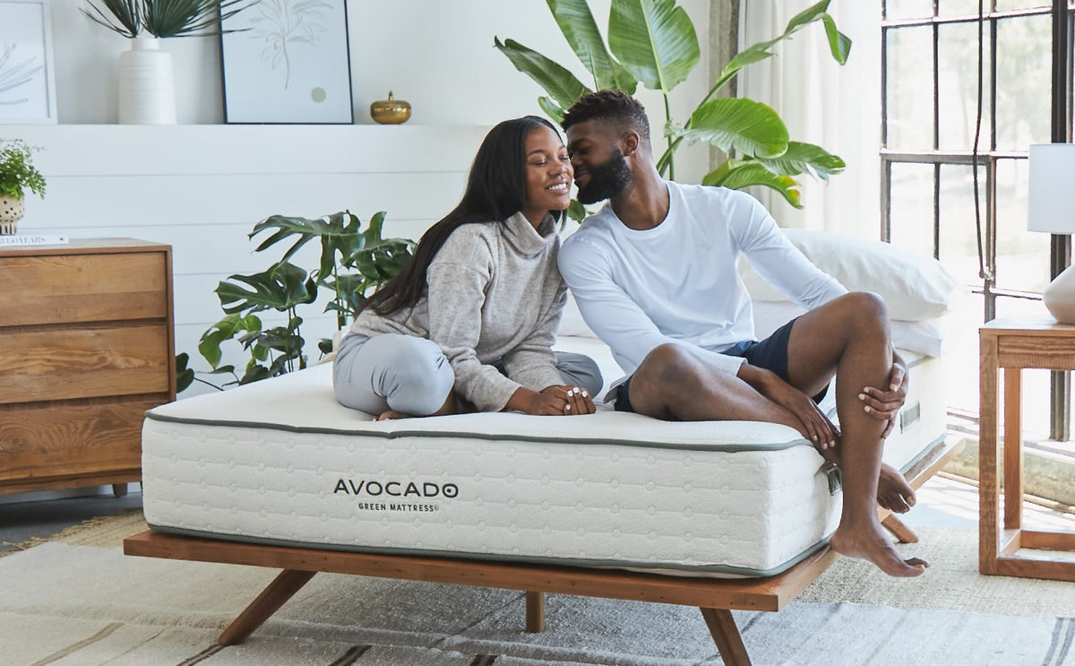 Avocado Green Mattress Couple