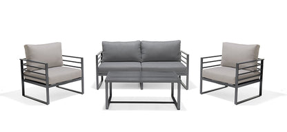 Holden 4-Piece Outdoor Patio Chat Set