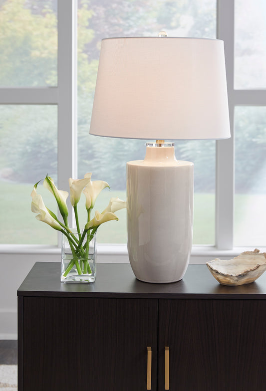 Cylener Ceramic Table Lamp - alternate view