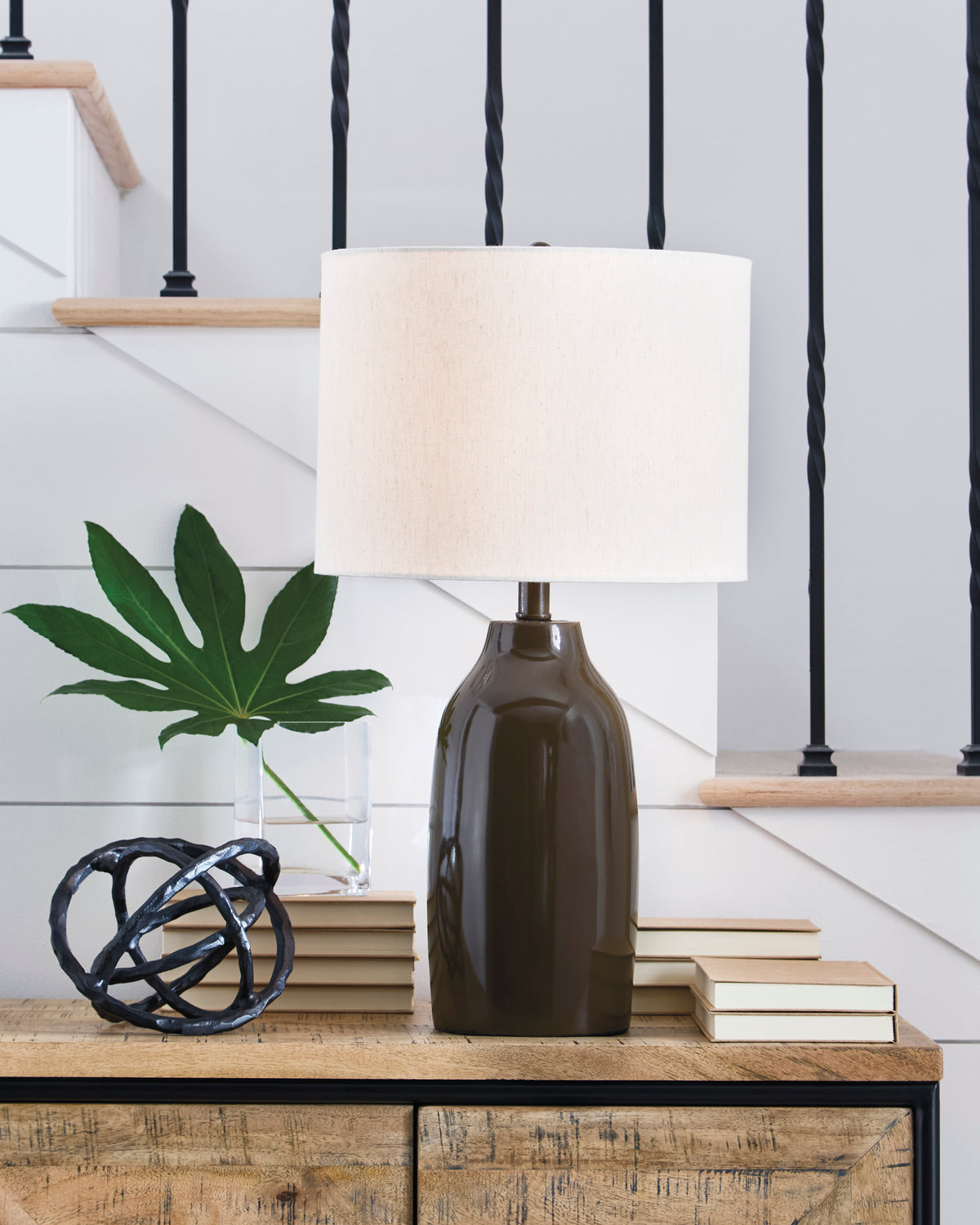Ashley Jyler Terracotta Table Lamp