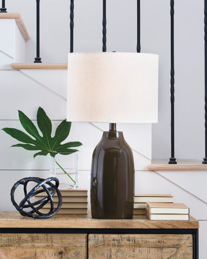 Ashley Jyler Terracotta Table Lamp