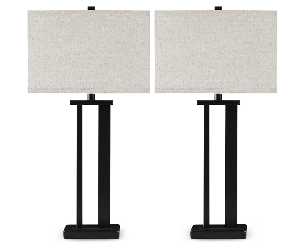 Ashley Aniela Table Lamp (Set of 2) Black