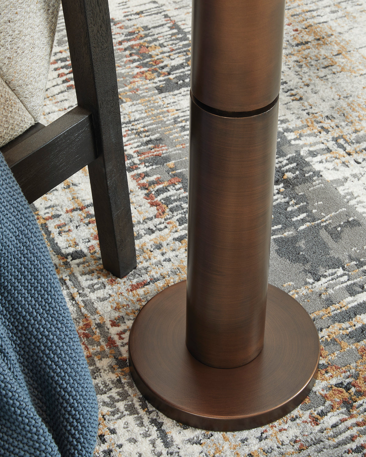 Ashley Wendfield Metal Floor Lamp