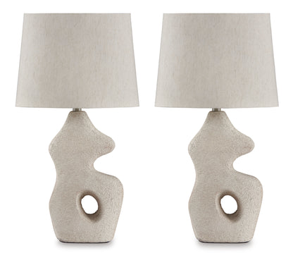 Ashley Chadrich Paper Table Lamps (Set of 2)