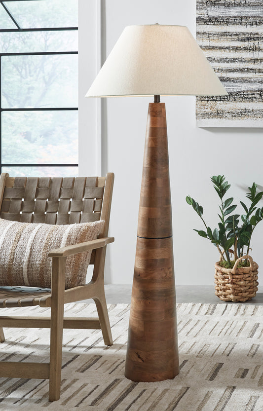 Ashley Danset Wood Floor Lamp - alternate view