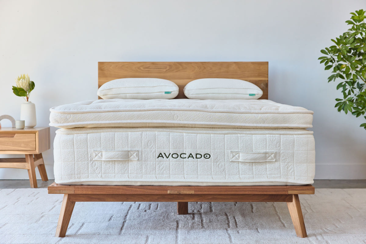 Avocado Green Plush Euro Top Mattress California King