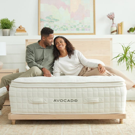 Avocado Green Plush Euro Top Mattress California King