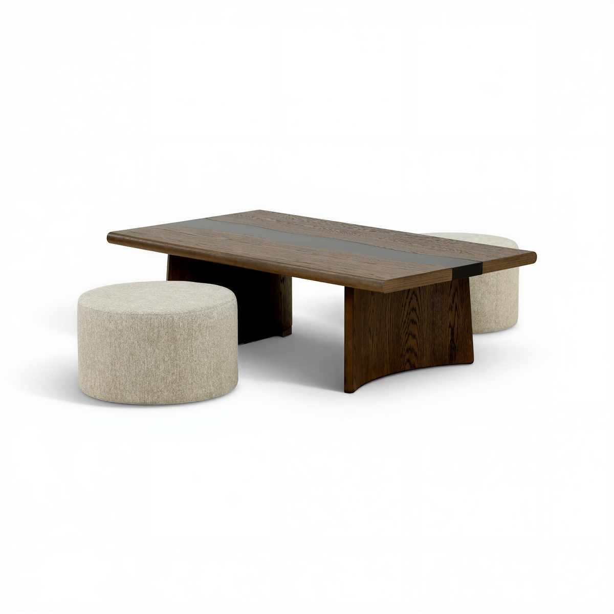 Flexsteel Delmar Small Cocktail Ottoman