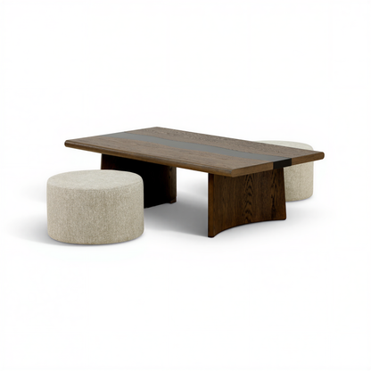 Flexsteel Delmar Small Cocktail Ottoman