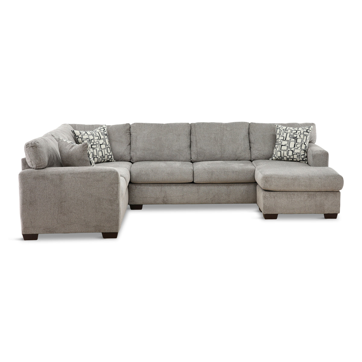 Michelle 2-Piece Right-Facing Sectional Stone