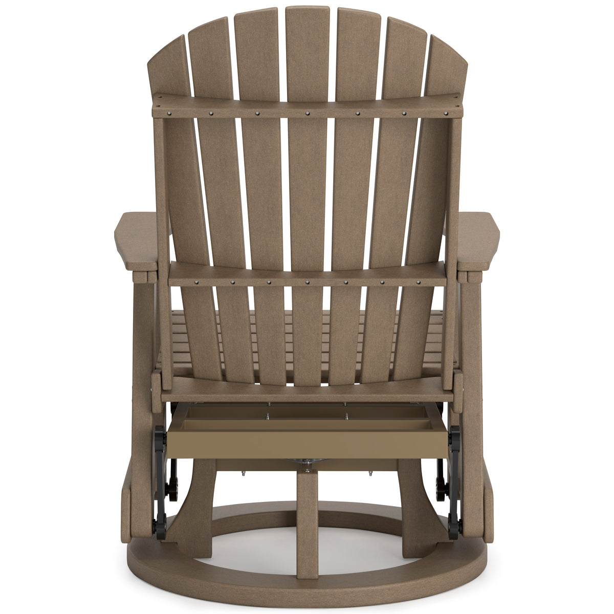 Ashley Hyland Wave Outdoor Patio Swivel Glider Chair