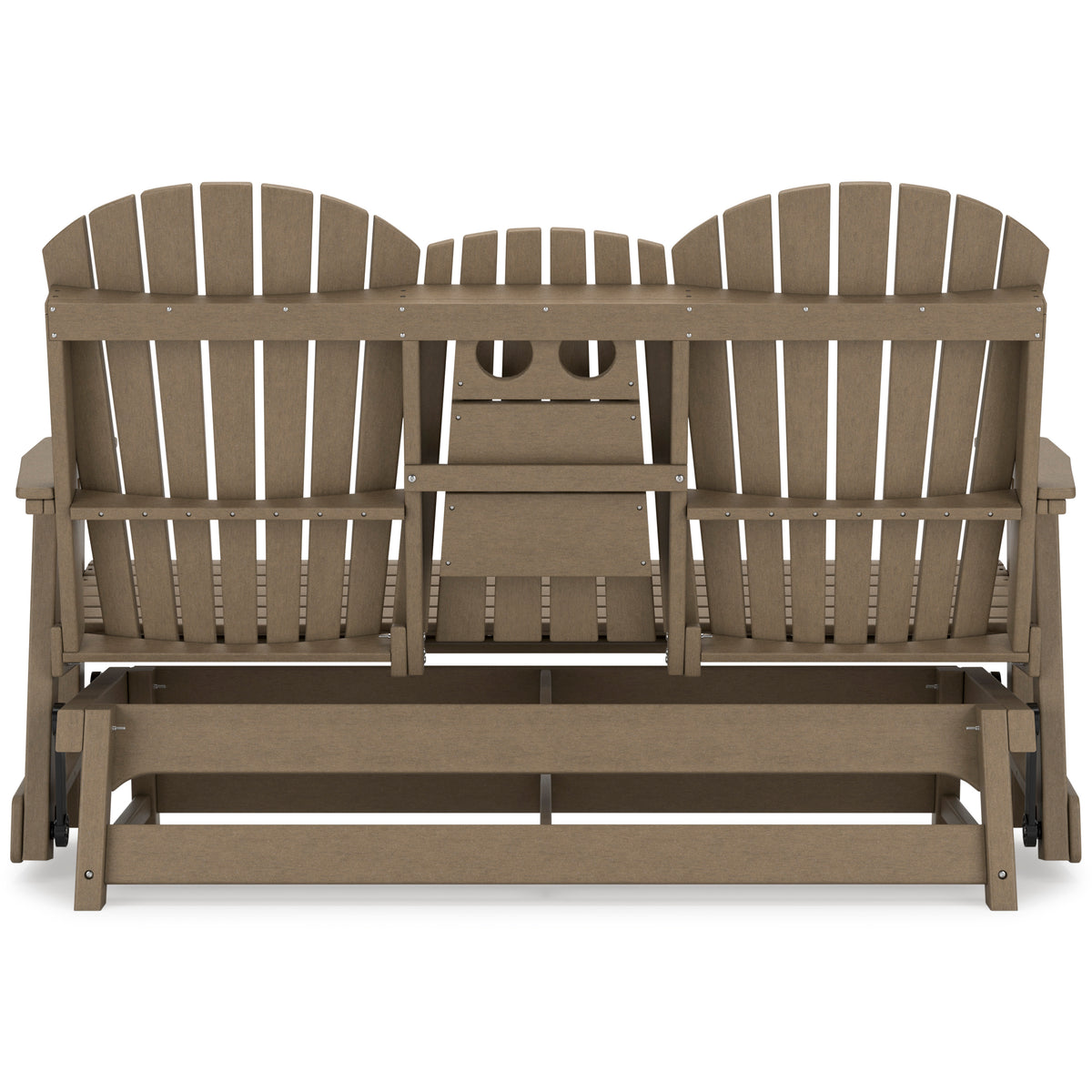 Hyland Wave Outdoor Glider Loveseat