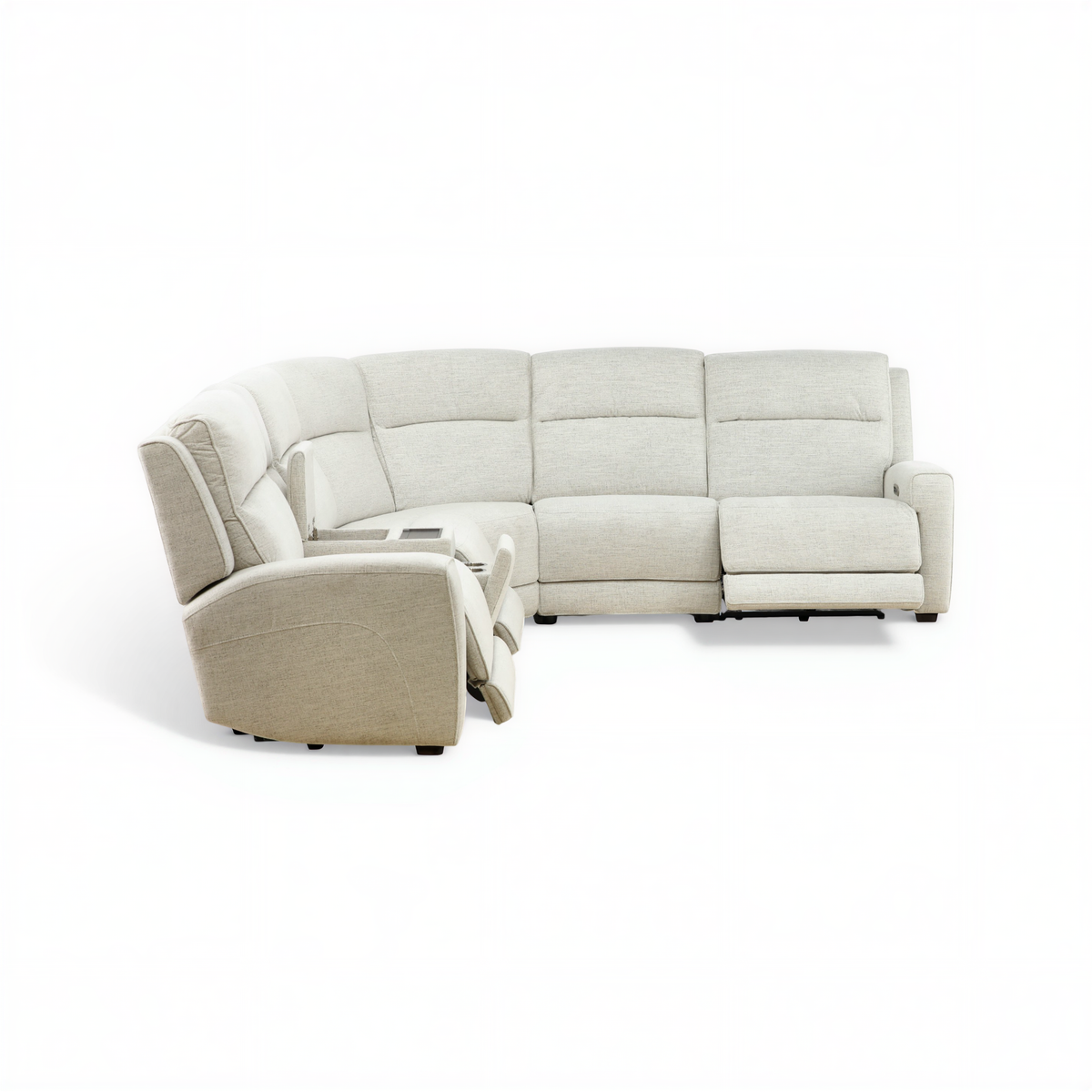 Flexsteel Draven 6-Piece Power Reclining Sectional