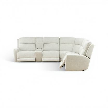 Flexsteel Draven 6-Piece Power Reclining Sectional