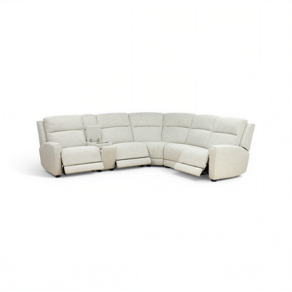 Flexsteel Draven 6-Piece Power Reclining Sectional