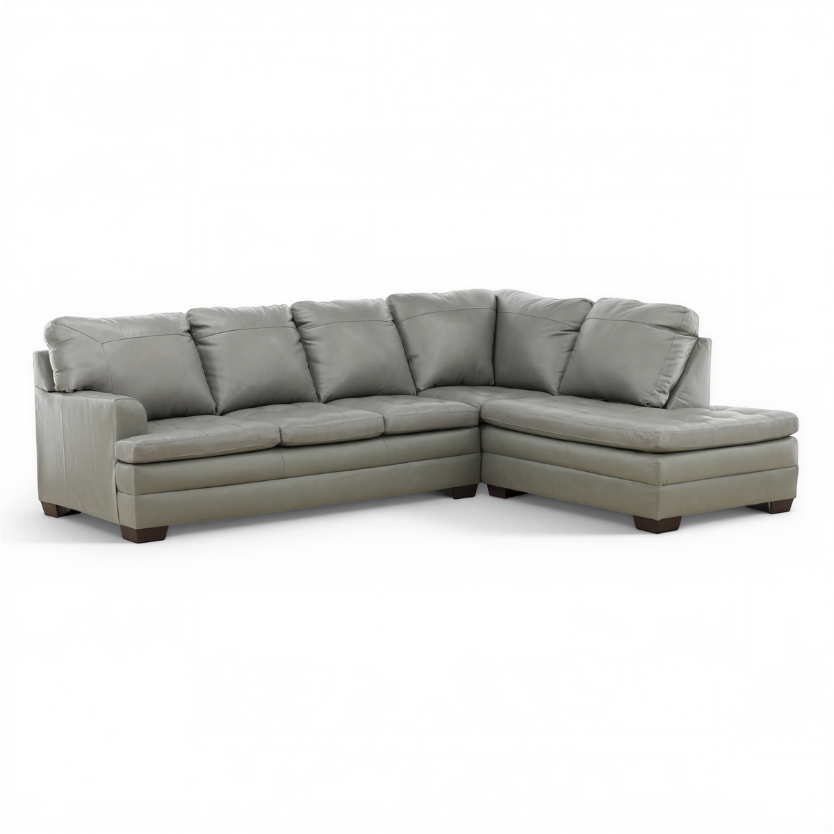 Callahan 2-Piece Leather Sectional