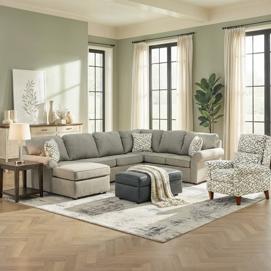 Hargrove Leather Storage Ottoman - alternate view