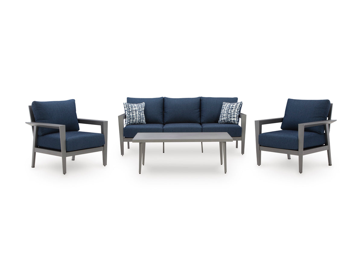 Ashley Gali 4-Piece Outdoor Patio Seating Set