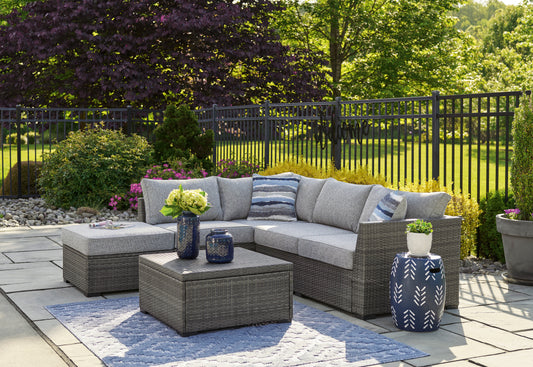 Ashley Petal Road 4-Piece Outdoor Patio Set - alternate view