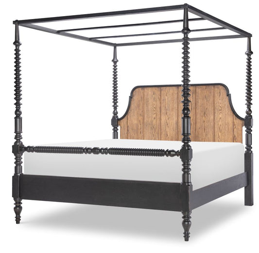 Vintage Market Canopy Bed