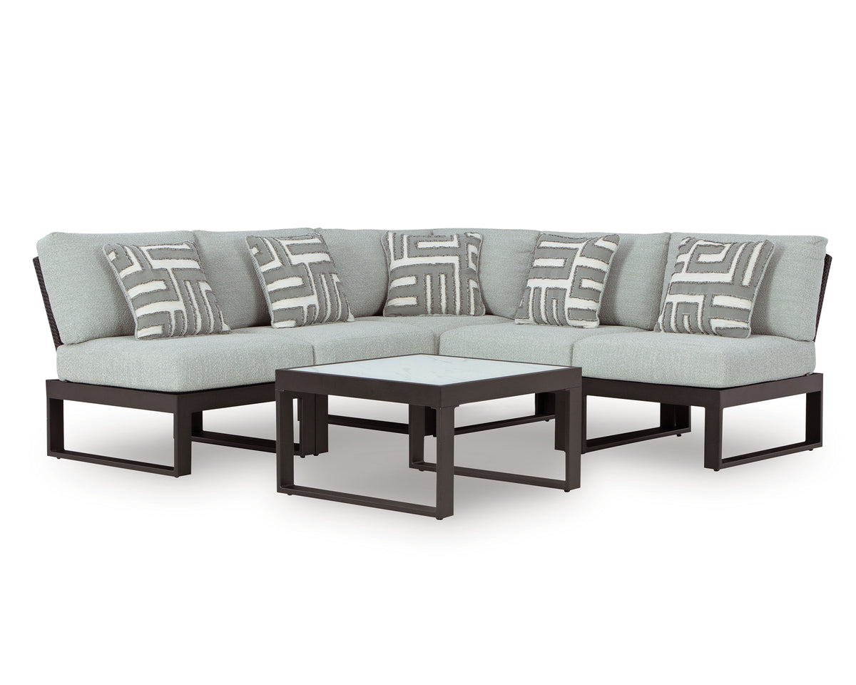 Ashley Beachloft 5-Piece Outdoor Patio Sectional