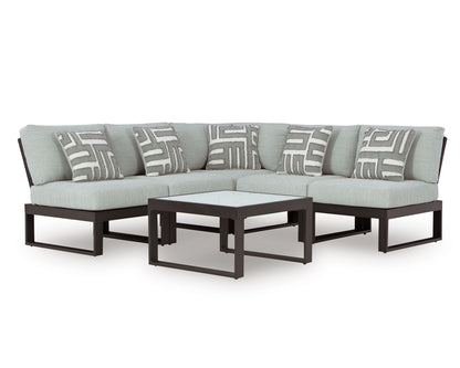 Ashley Beachloft 5-Piece Outdoor Patio Sectional